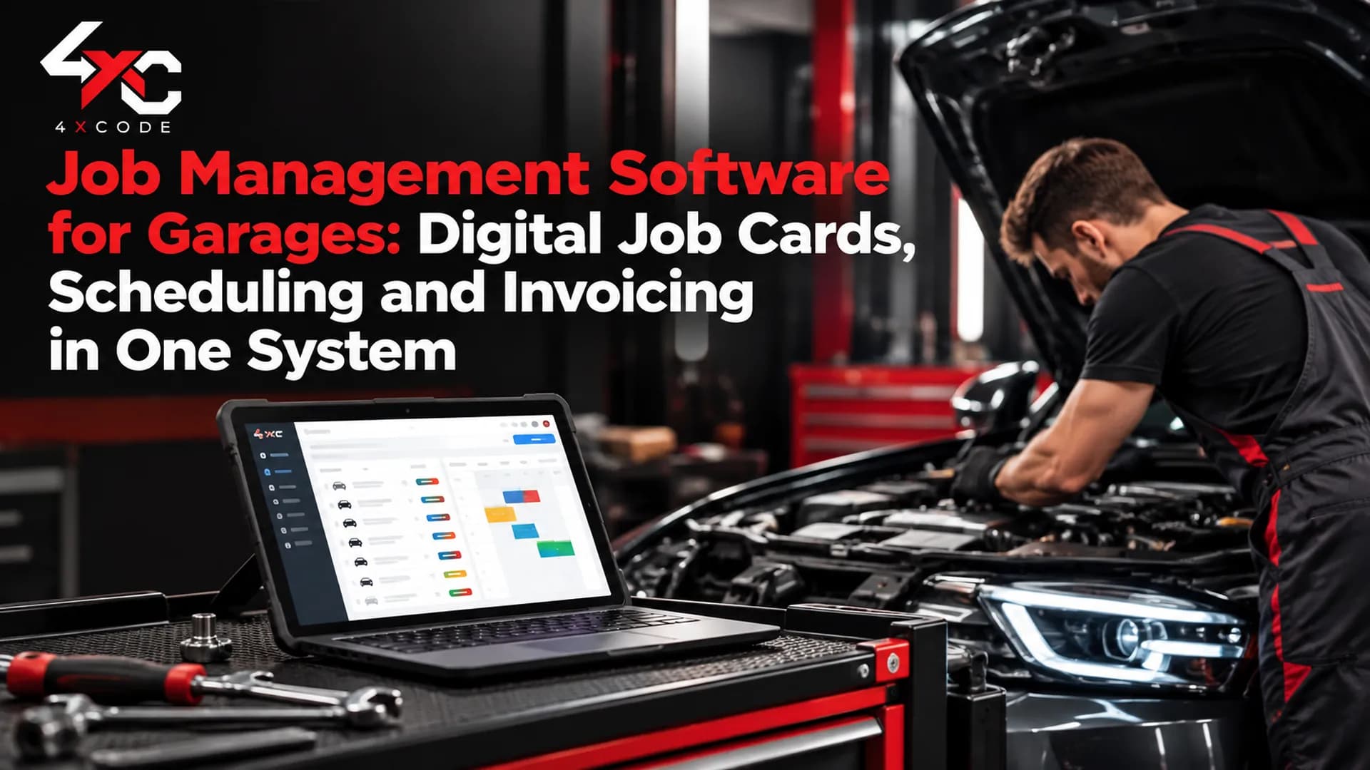 Job Management Software for Garages: Digital Job Cards, Scheduling and Invoicing in One System